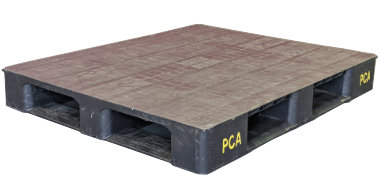 Plastic Pallet - UP-1210-FP-150mm45lbCD