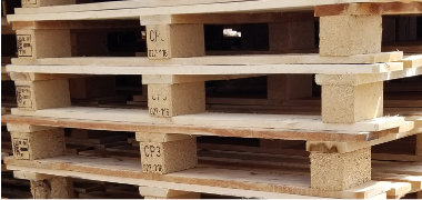 Stackable Wood Pallets