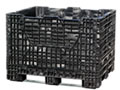 Collapsible Drop Gates Plastic Container