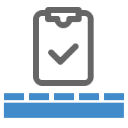 pallet with clipboard icon