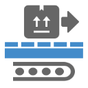 pallet on conveyor icon