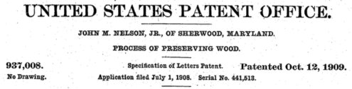 John M. Nelson, Jr. patent