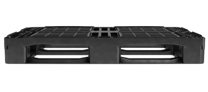 cp9 plastic pallet with wide angle runners