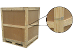 Custom Wood Clip Crate