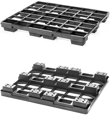 CPP130/PE Plastic Pallet - Photo 1