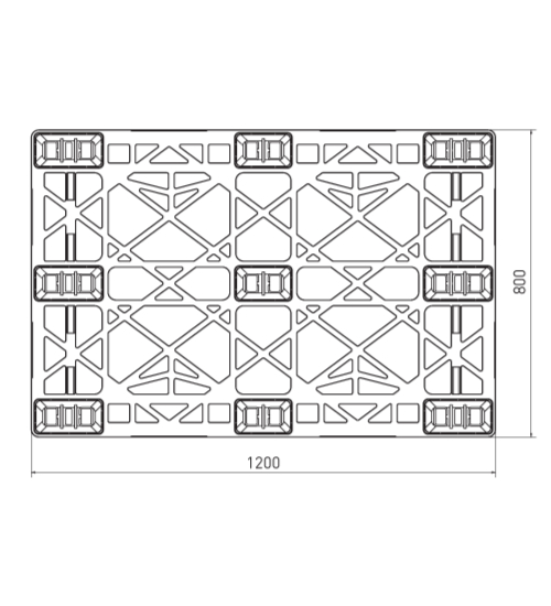 CPP210/ACM Plastic Pallet - Photo 3