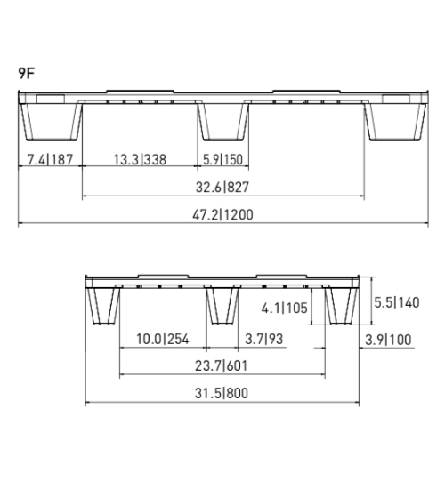 CPP210/ACM Plastic Pallet - Photo 4