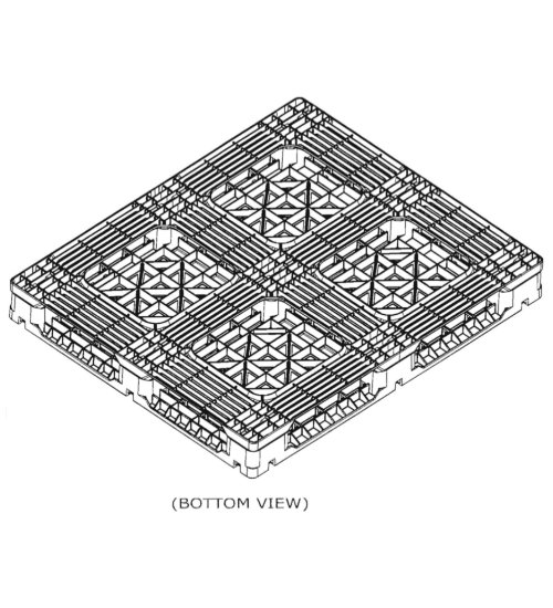 GL-4840-FP-3RodHD Plastic Pallet - Photo 4