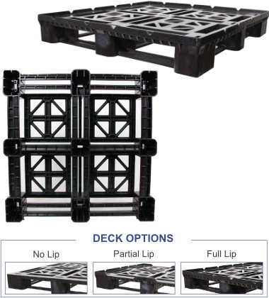 GL-4845-FP-SPL4845 Plastic Pallet - Photo 1