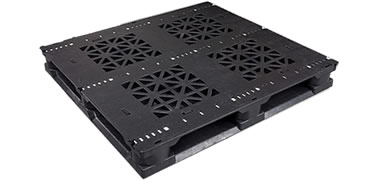 GL4844FP-3Rod Plastic Pallet