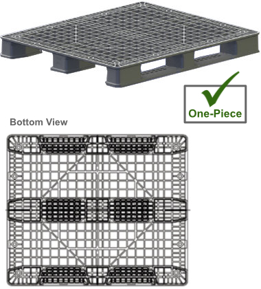 NPP-4840-3R-PSG5.1 Plastic Pallet - Photo 1