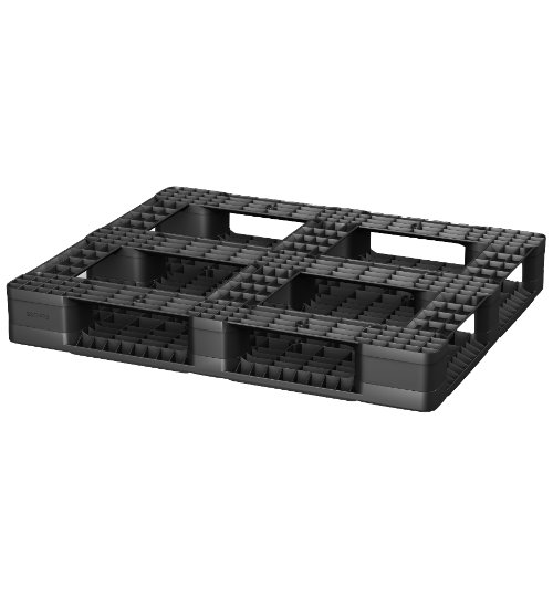 NPP-4840-FP-E6CD-3Rod Plastic Pallet - Photo 2