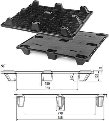 NPP-4840-N-100ACMCD Plastic Pallet - Photo 1