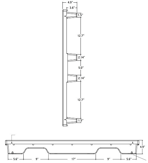 NPP-4840-N-RackNest Plastic Pallet - Photo 3