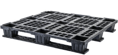 Warehouse 43x43 Rackable Plastic Pallets