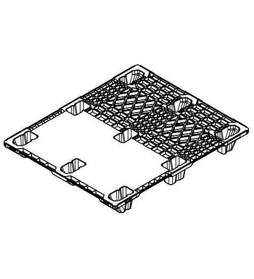 PG-4840-N-107USCD Plastic Pallet - Photo 5