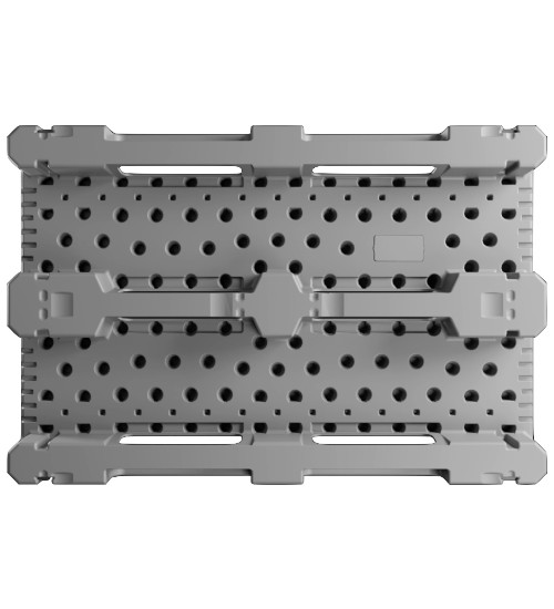 ST-1280-3R-150mm33lbs Plastic Pallet - Photo 2