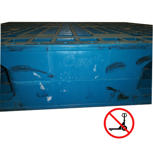 UP-1111-RV-150mm55lbs Plastic Pallet - Photo 4