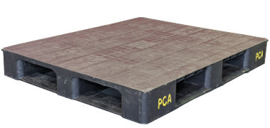 48x40 One-Piece Used Plastic Pallets