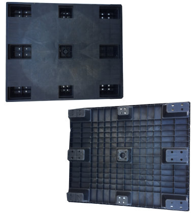 UP-1210-N-IPS-SolidTop Plastic Pallet - Photo 1