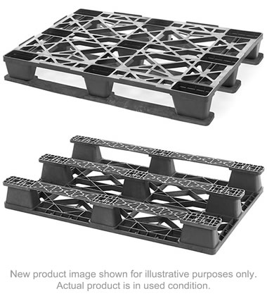 UP-1280-3R-213PE Plastic Pallet - Photo 1