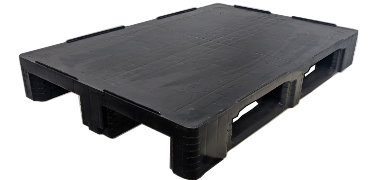 48x32 One-Piece Stackable Used Plastic Pallets