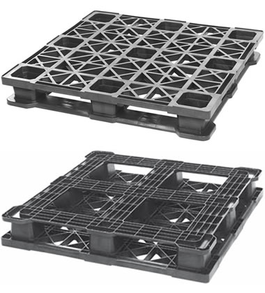 UP-4545-FP-446ACM Plastic Pallet - Photo 1