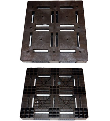 UP-4743-FP-PE Plastic Pallet - Photo 1