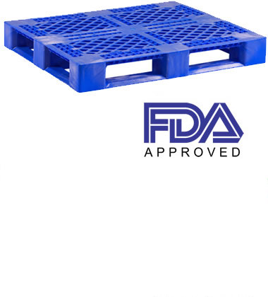 UP-4840-FP-RACXFDA Plastic Pallet - Photo 1