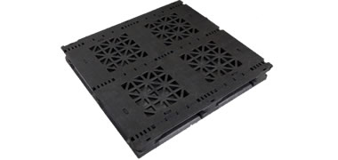 UP-4844-FP-0Rod-HD Plastic Pallet