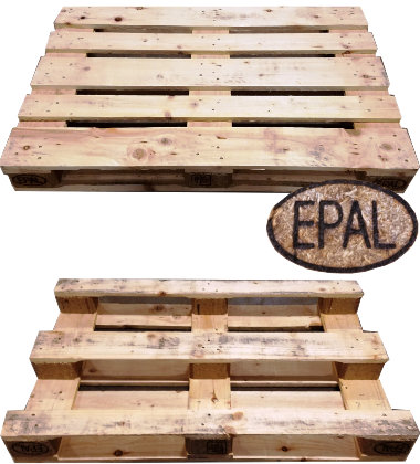 PWU-1280-EPAL-B Wood Pallet - Photo 1